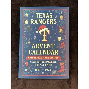 Texas Rangers 64th Anniversary Advent Calendar - Blue/Red